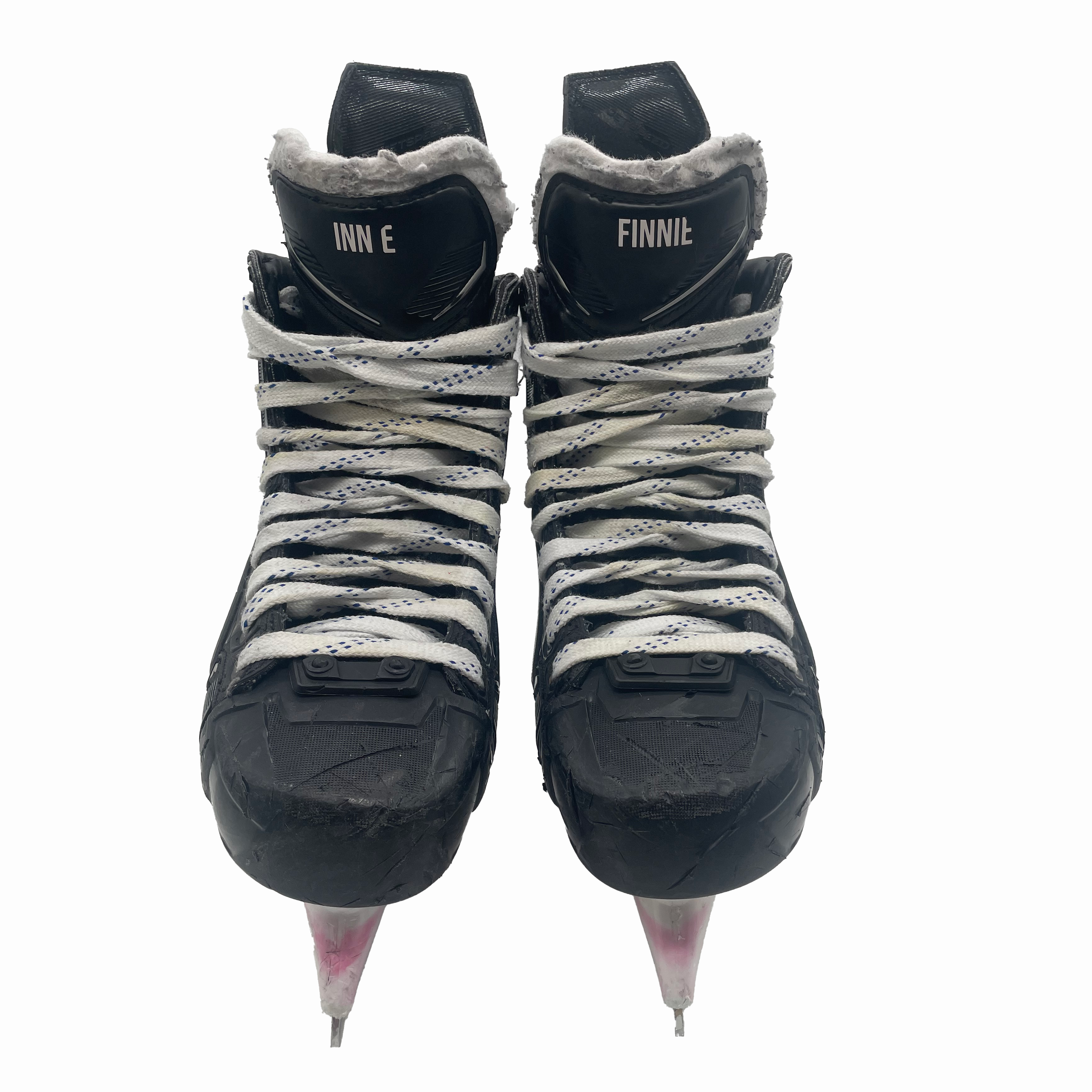 CCM Jetspeed FT6 Pro – Patins de hockey d'occasion Pro Stock avec bloqueurs de tir – Taille 8R